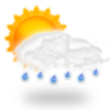 Przejściowe umiarkowane lub intensywne opady deszczu Przejściowe umiarkowane lub intensywne opady deszczu
